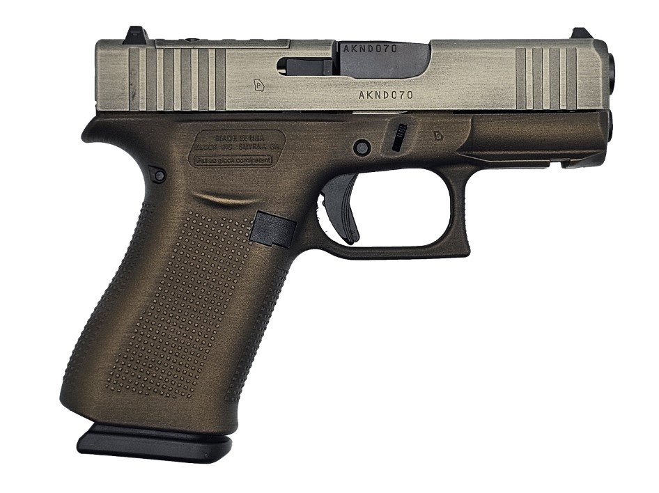 GLOCK 43X 9MM TITAN OR 10RD UX4350204TITAN - Taurus Savings